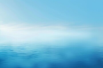 Obraz premium Soft blue gradient background, ideal for serene and peaceful themes