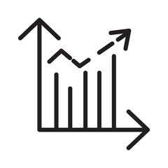 Monitoring Analysis Data Line Icon