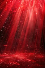 Red Spotlight Backdrop for Enchanting Projects