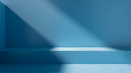 Obraz premium Clean and Captivating Solid Blue Background for Creative Artwork and Graphic Design