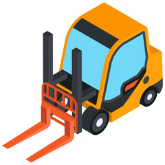 forklift truck icon