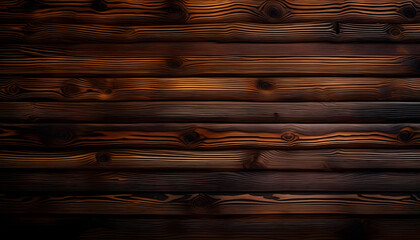 A digital illustration of a dark, weathered wooden texture with intricate patterns and details - Powered by Adobe