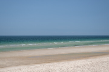 Tropical island with beautiful beach in the morning.