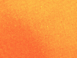 Closeup of a real vintage comic book page with a pattern of yellow orange dots from the printing process on paper background
