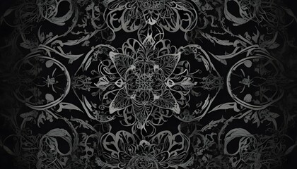 Gothic inspired designs featuring intricate patter upscaled 3