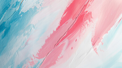 Textured abstract painting with pastel colors in vertical composition