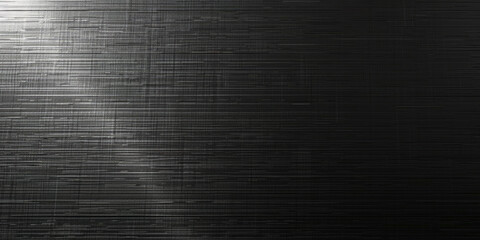 Black brushed metal.  Brushed metal texture background. black polished aluminum background