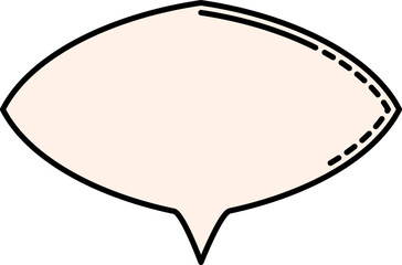 Balloon textbox vector shape