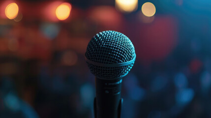 Microphone in Live Performance