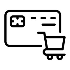 ecommerce line icon