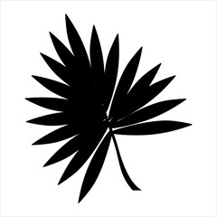 Floral Pattern Brush Vector Element