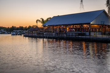 Naklejka premium crystal river, florida