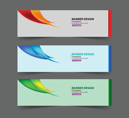 Naklejka premium Luxury banner template