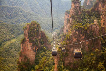 Zhangjiajie National Forest Park, northwestern part of Hunan Province, China