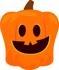 Halloween Pumpkins Illustration