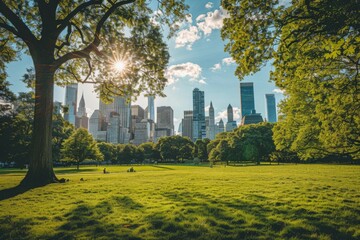 urban green spaces and parks