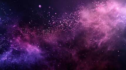 Obraz premium Galactic Space Art with Nebula and Stars