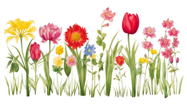 PNG  Tulip outdoors flower plant.