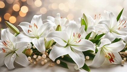 lily of the valley in the wind flower, flowers, nature, white, spring, blossom, plant