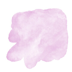 Abstract Shape Organic Watercolor Decor