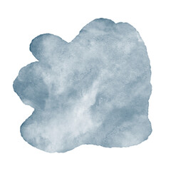 Abstract Shape Organic Watercolor Decor