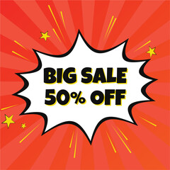 Big sale 50% off