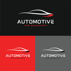 Vector car logo illustration template vector design