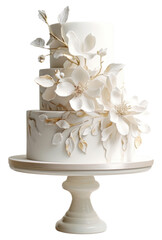 PNG  White wedding cake dessert flower food.