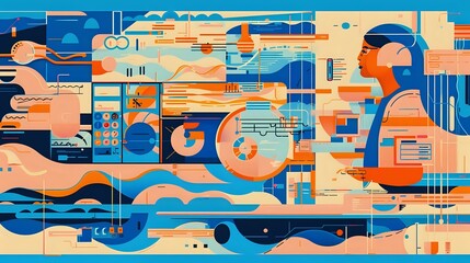 Dedicated auditor conducting thorough examination of financial documents