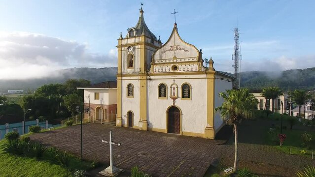 Nossa Senhora do Pilar Church, built in 1722 - Antonina, Paran&aacute;, Brazil 