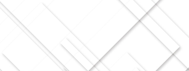 Geometric white abstract square shape banner background. Digital futuristic technology 
concept geometric line vector background. Design for banner, poster, template, cover, technology background.
