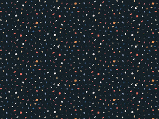 テラゾー柄のシームレスパターン