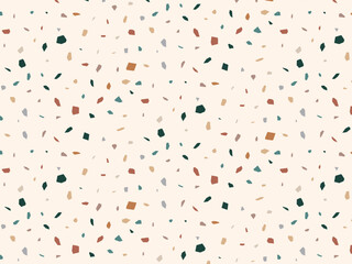 テラゾー柄のシームレスパターン