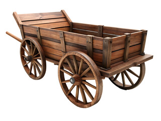 Old wooden cart
