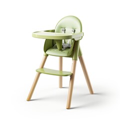 High chair green