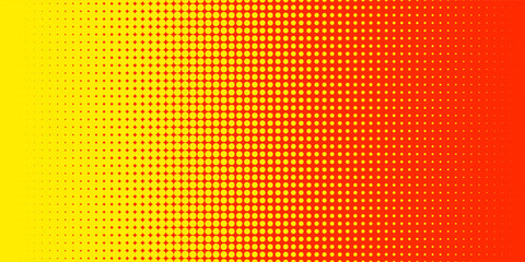 orange halftone dots texture background