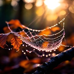 Autumn's web