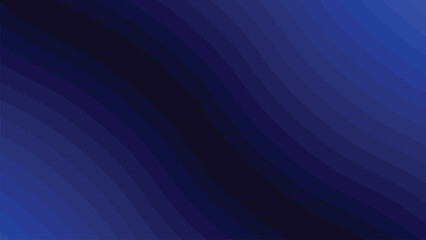 Blue wave abstract background with gradient for backdrop or presentation