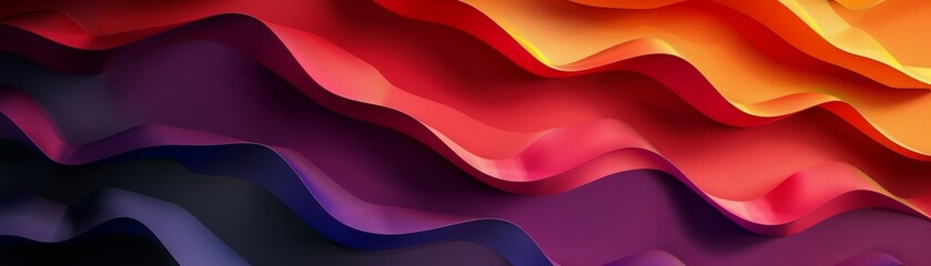 Fototapeta premium The image is a colorful abstract painting