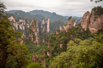 Zhangjiajie National Forest Park, northwestern part of Hunan Province, China