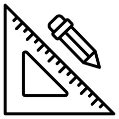 Angle Measurement  Icon Element For Design