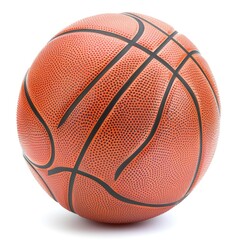 Basketball isolated on white background  