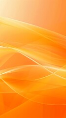 AI generated illustration of a vibrant orange background with swirl patterns - obrazy, fototapety, plakaty