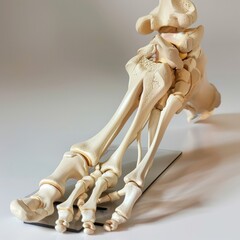 capture the elegance of the foot bones , super realistic