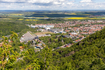 Obraz premium Bilder aus dem Bodetal Harz bei Thale