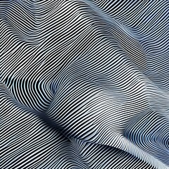 abstract background of waves Genwrative AI