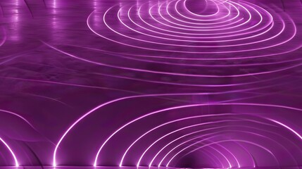 Obraz premium Oscillating loops with pop art, speculative modeling and bright concentric circles twisting with neon glow mesmerizing and variating patterns