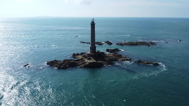 Nez de Jobourg, phare de goury  &agrave; la Hague