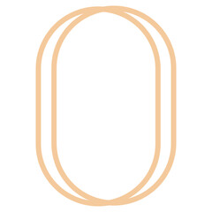 Gold Rectangle Border