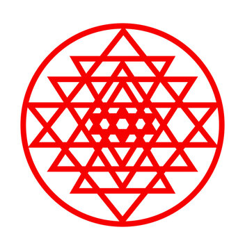 Hindu laxmi yantra